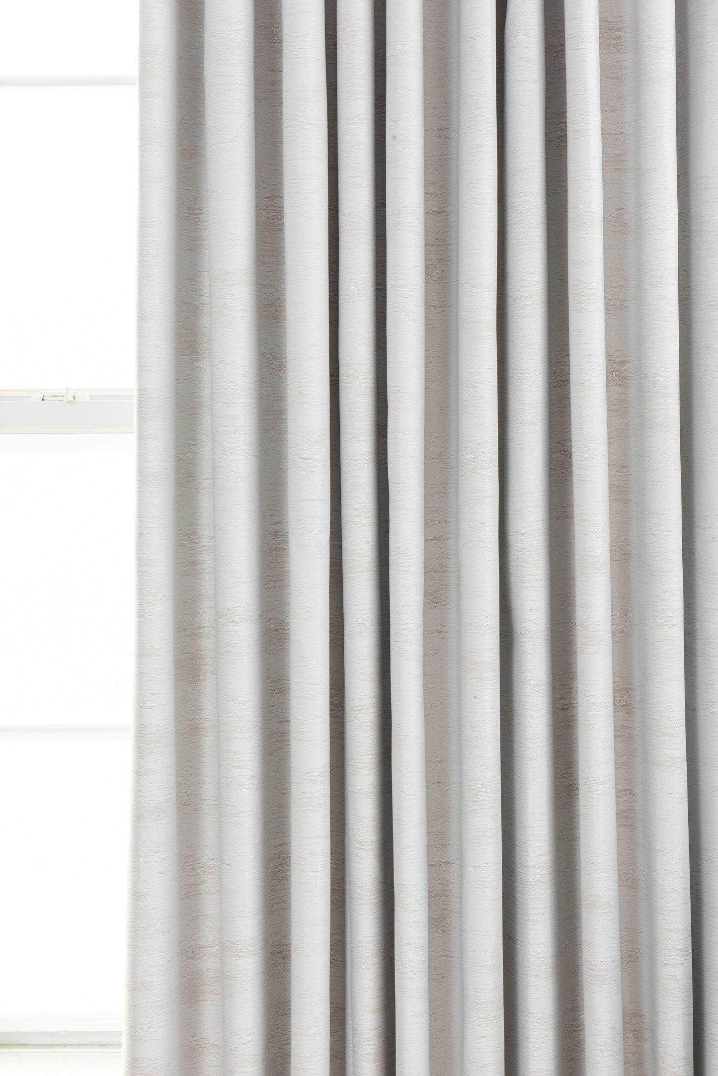100% Total Blackout Curtain Shimmer Cloud Textured, Customize Size/Head, 1 Panel