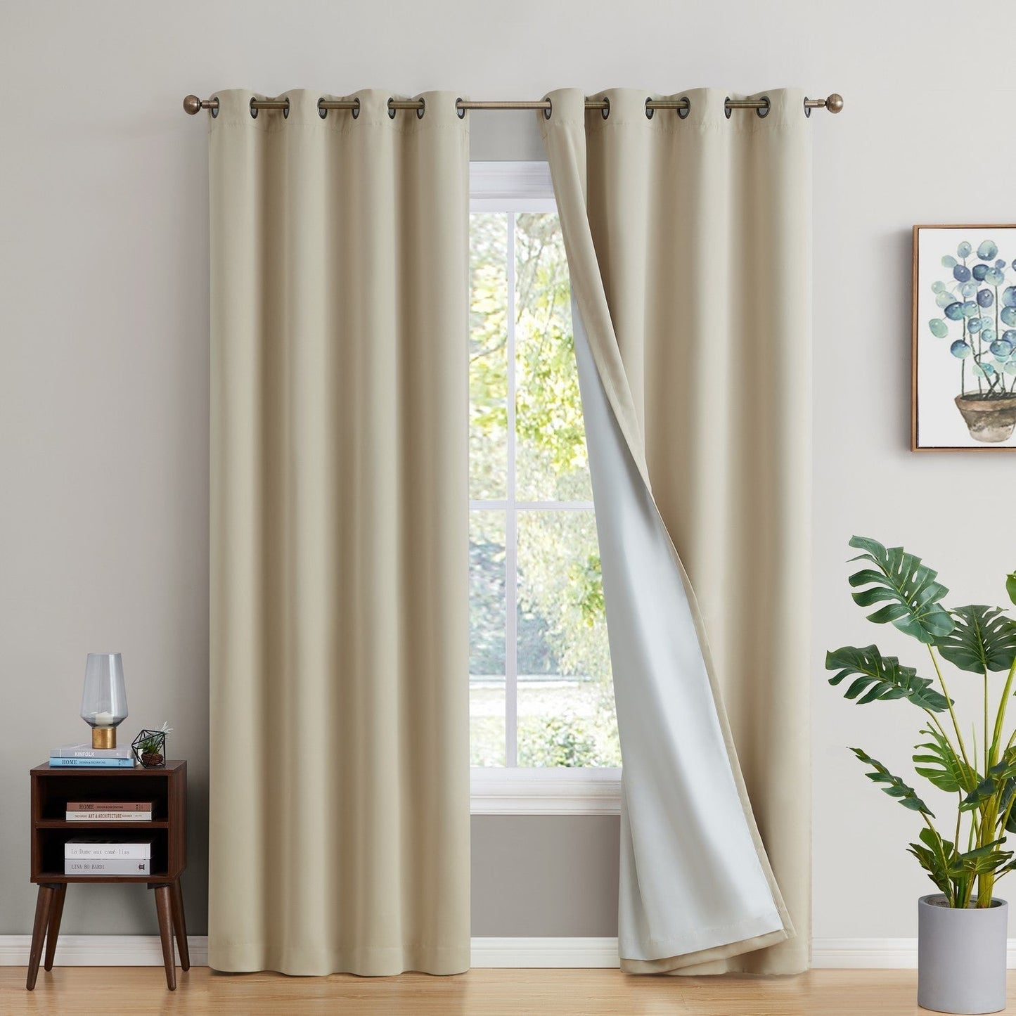 100% Blackout Curtains with Insulight Membrane