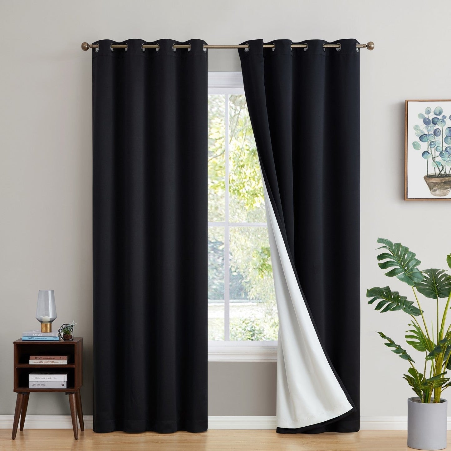 100% Blackout Curtains with Insulight Membrane