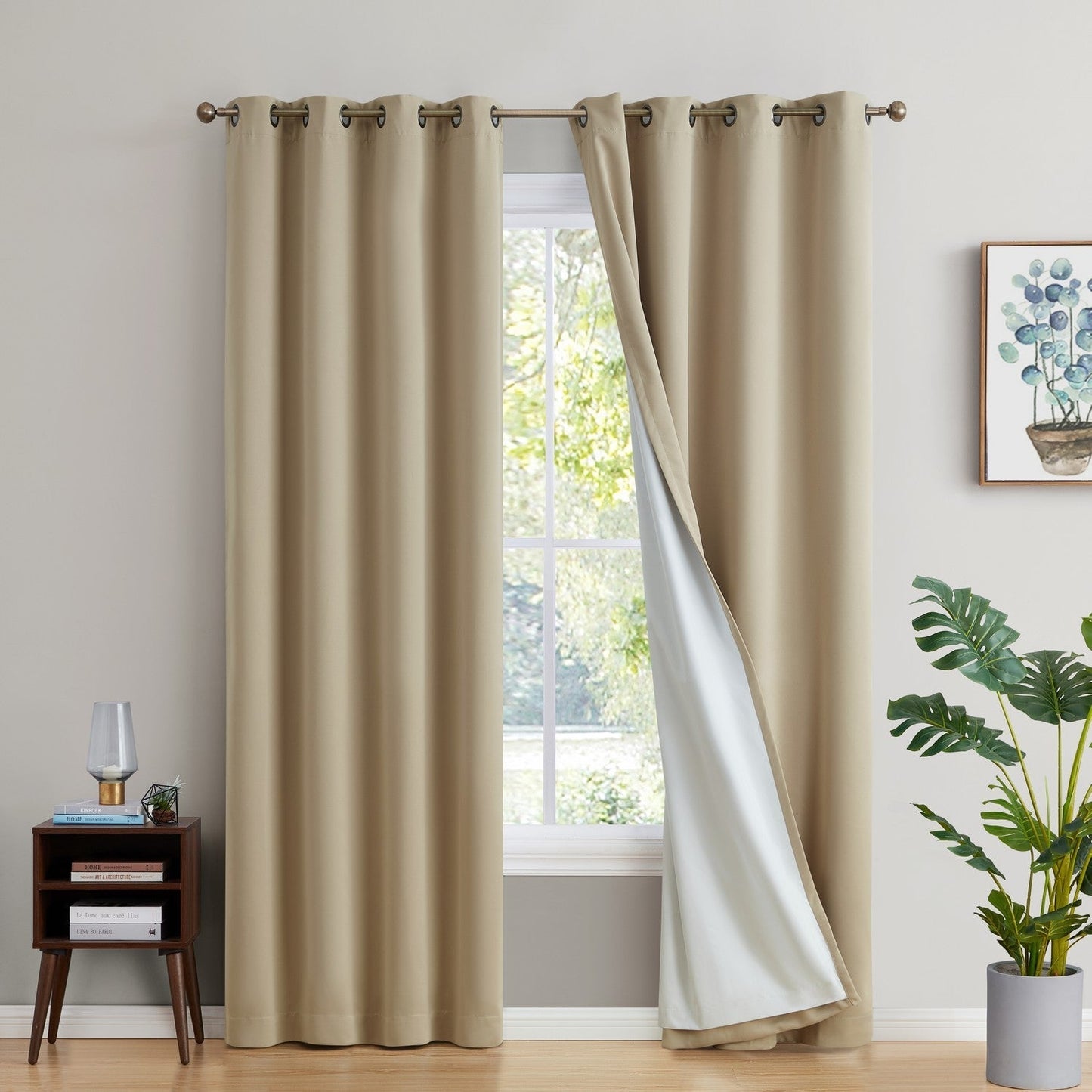 100% Blackout Curtains with Insulight Membrane