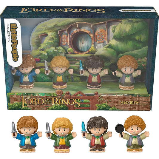 Fisher Price Little People Lord Of The Rings Hobbits Collector Set