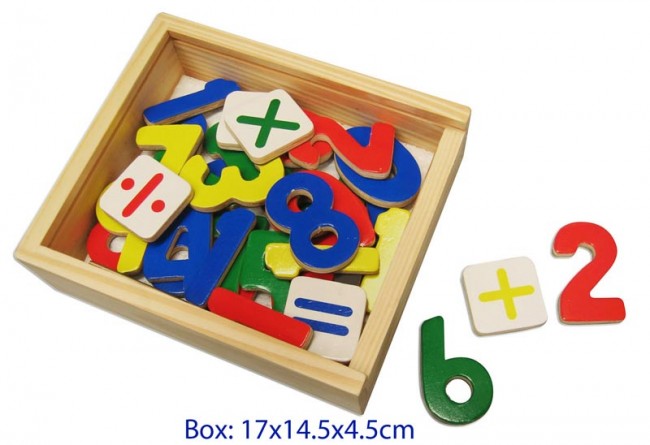 Fun Factory- Magnetic Wooden Numbers