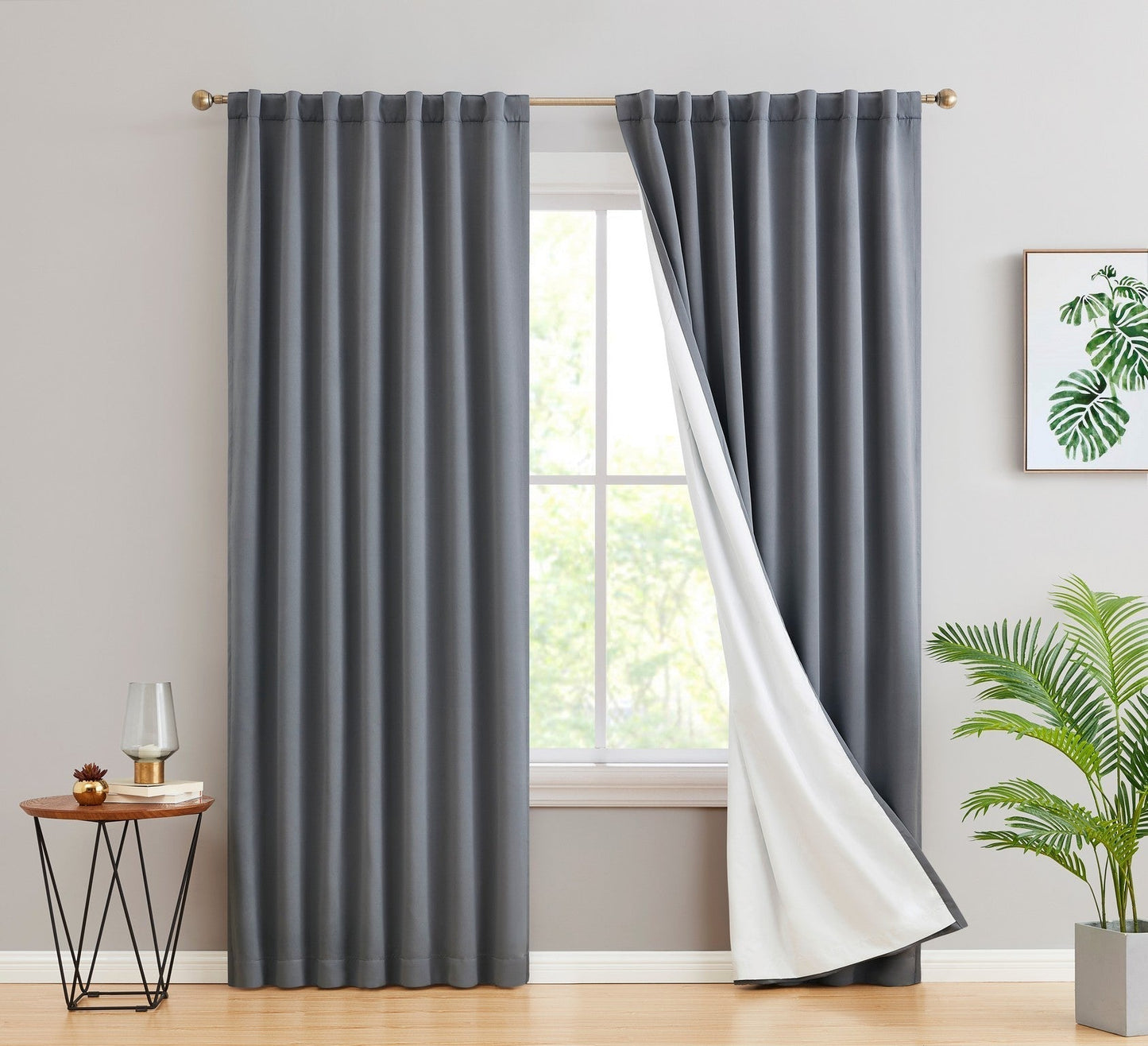 100% Blackout Curtains with Insulight Membrane
