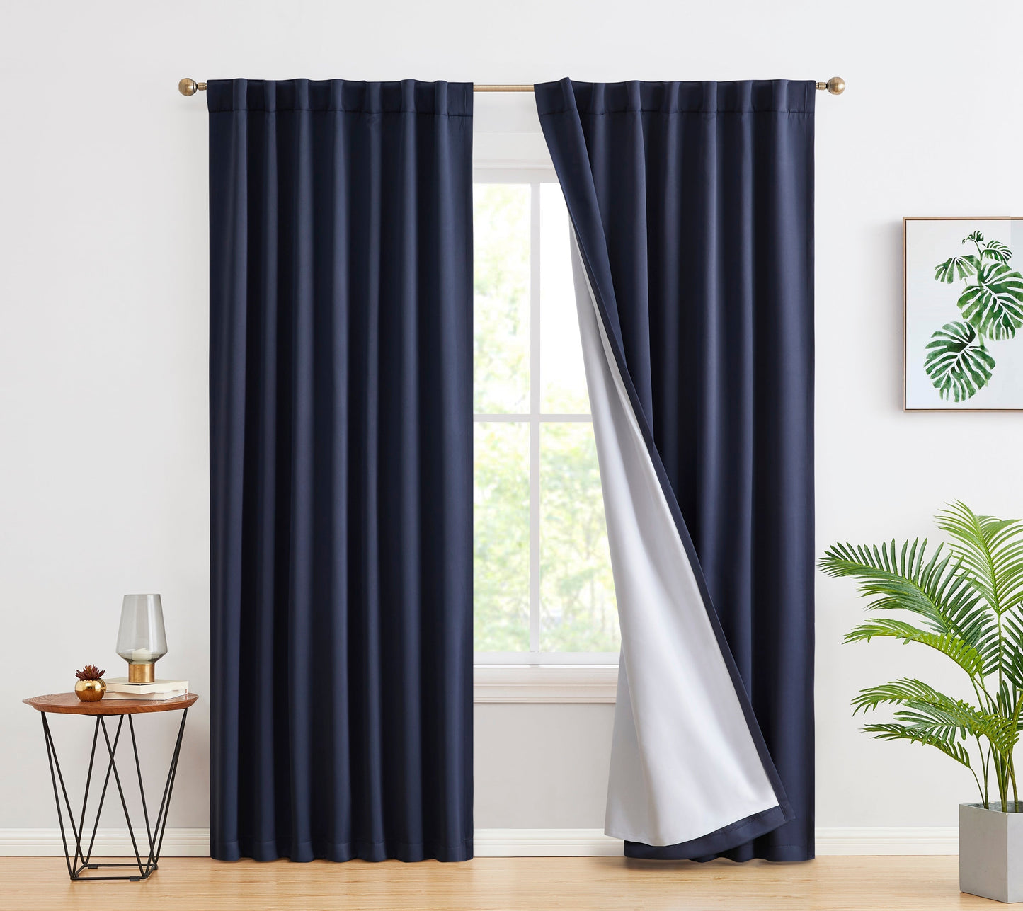 100% Blackout Curtains with Insulight Membrane