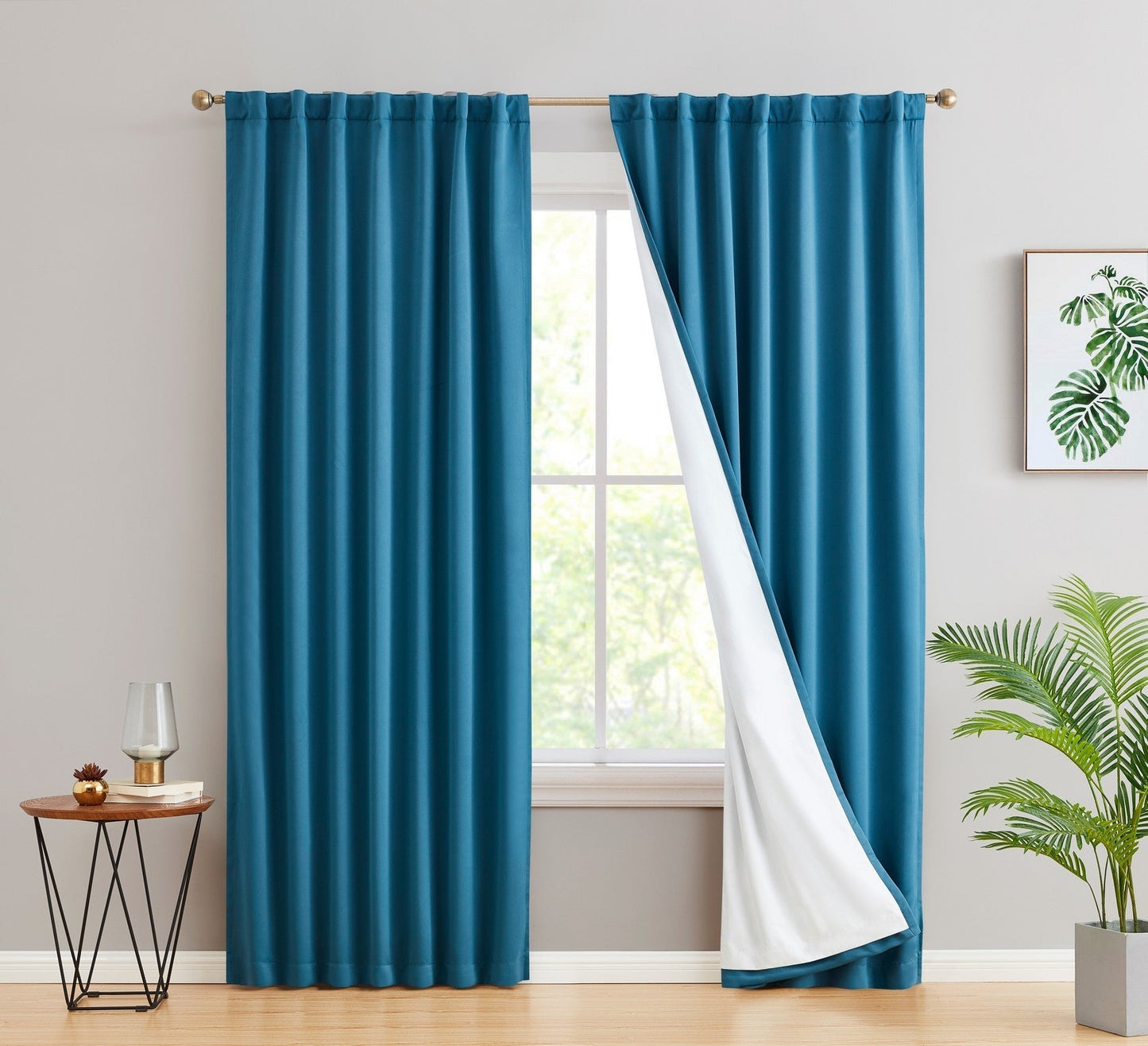 100% Blackout Curtains with Insulight Membrane