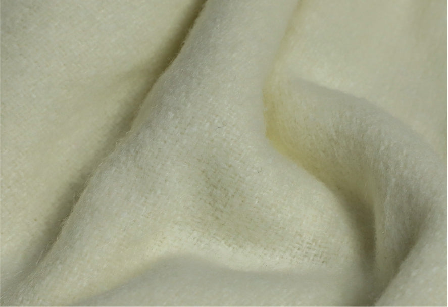 Wool Felt Curtains with Genuine Leather Tabs