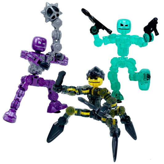 Klikbot - Special Galaxy 3 Pack, Includes Ice, Maze and Scorpion