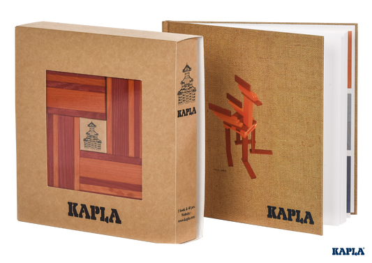 KAPLA - Red & Orange - 40 Planks