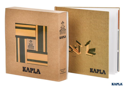 KAPLA - Yellow & Green - 40 Planks