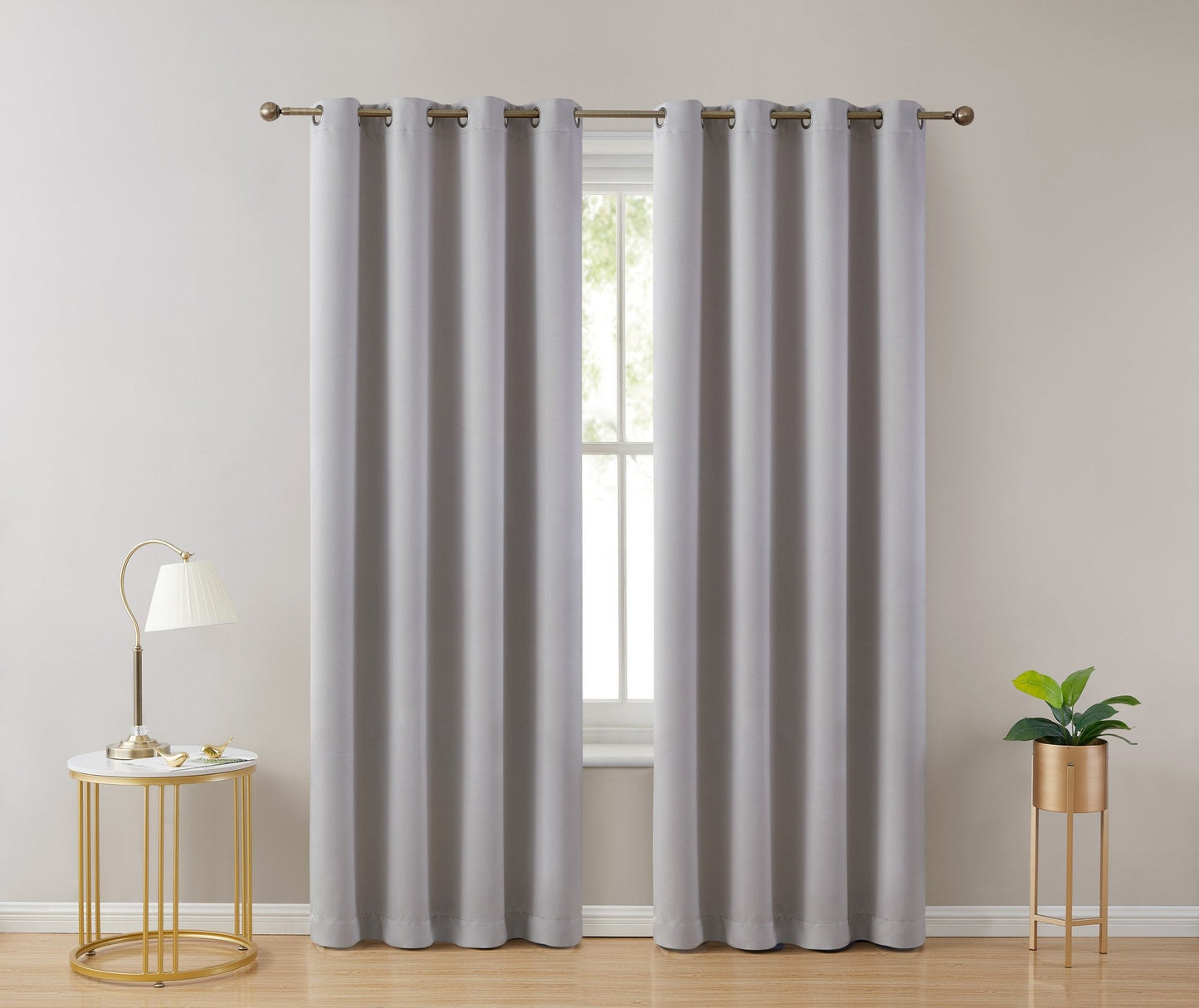 Laurance 100% Blackout Grommet Curtain Panels