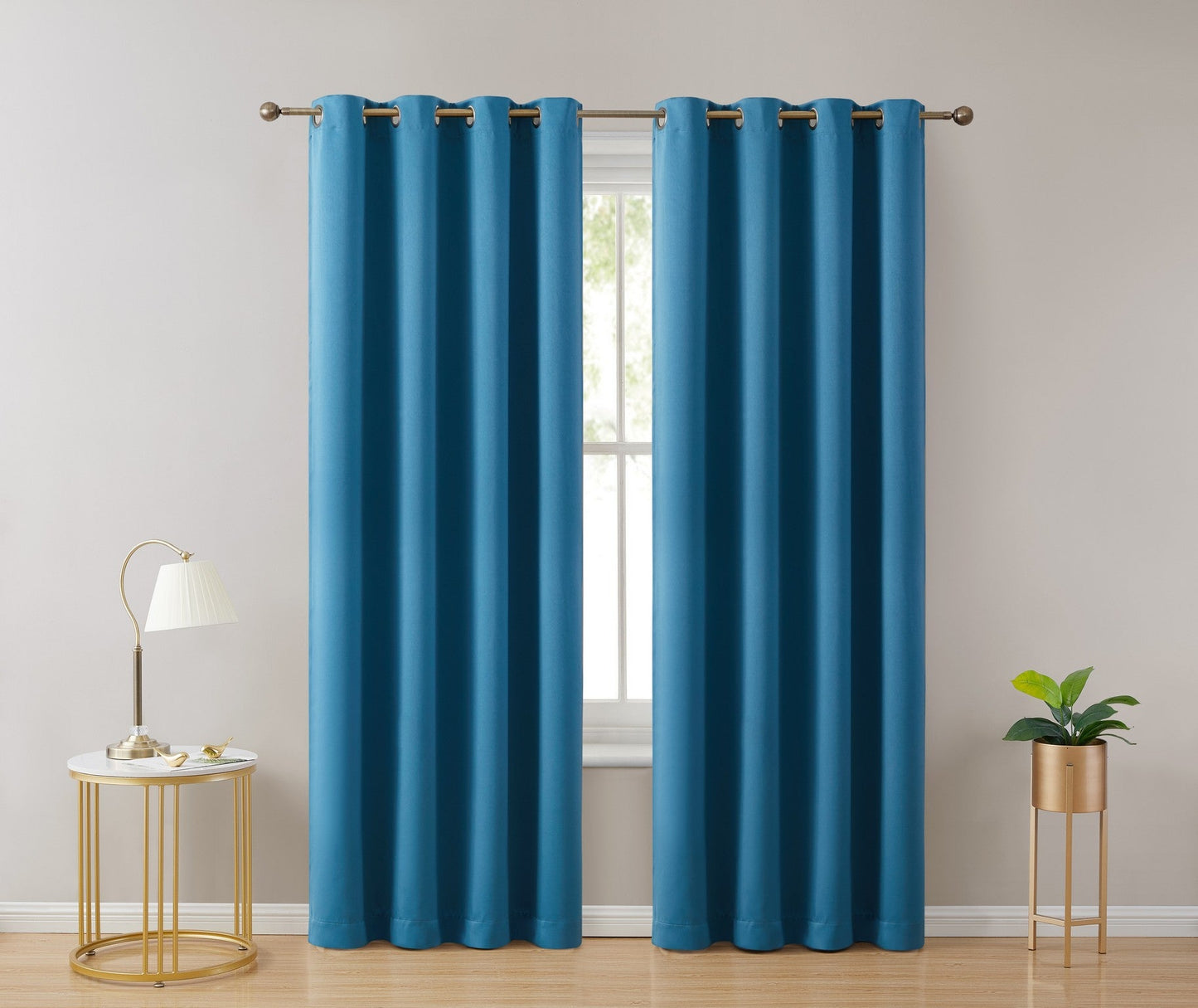 Laurance 100% Blackout Grommet Curtain Panels