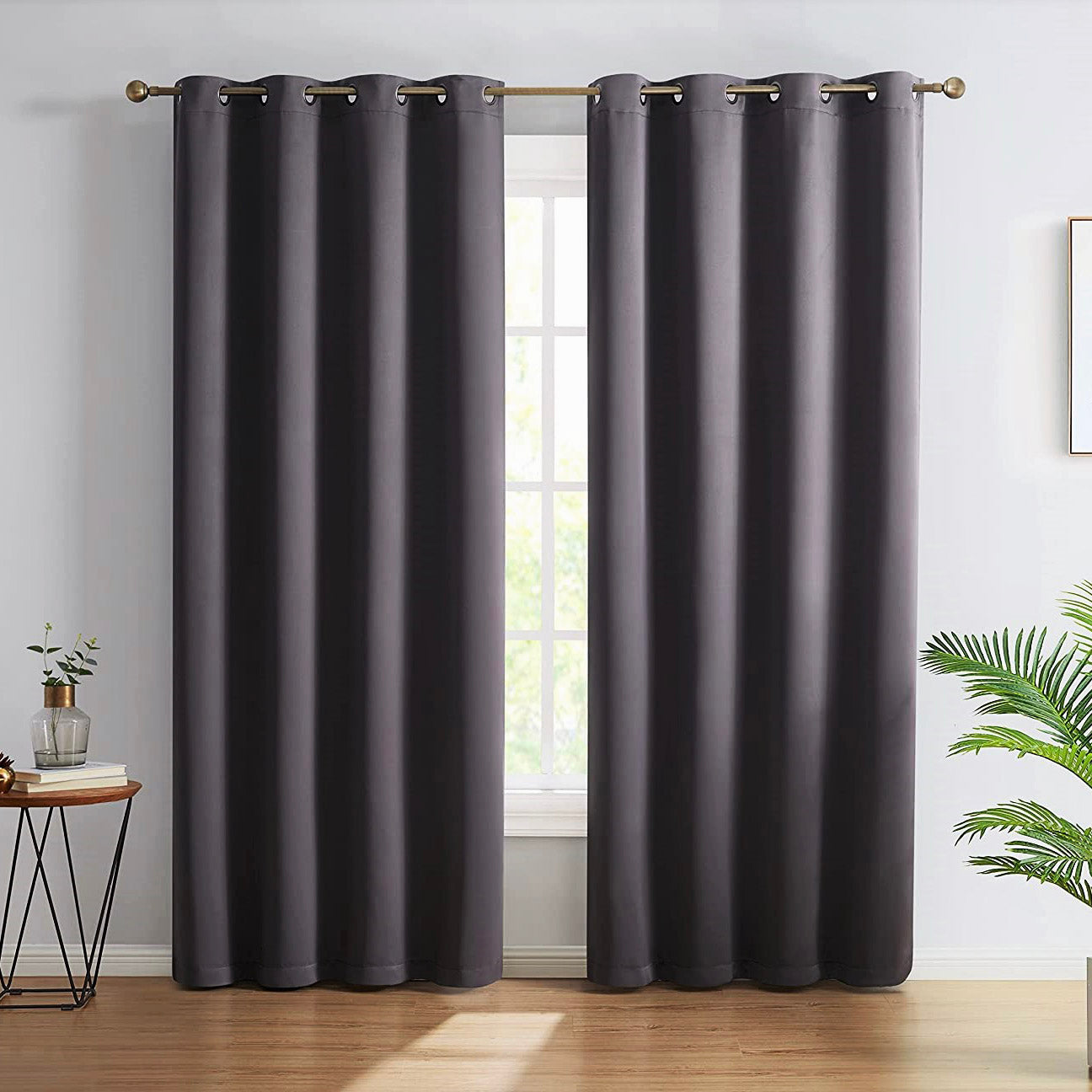 Oxford Room Darkening Grommet Curtain Panels