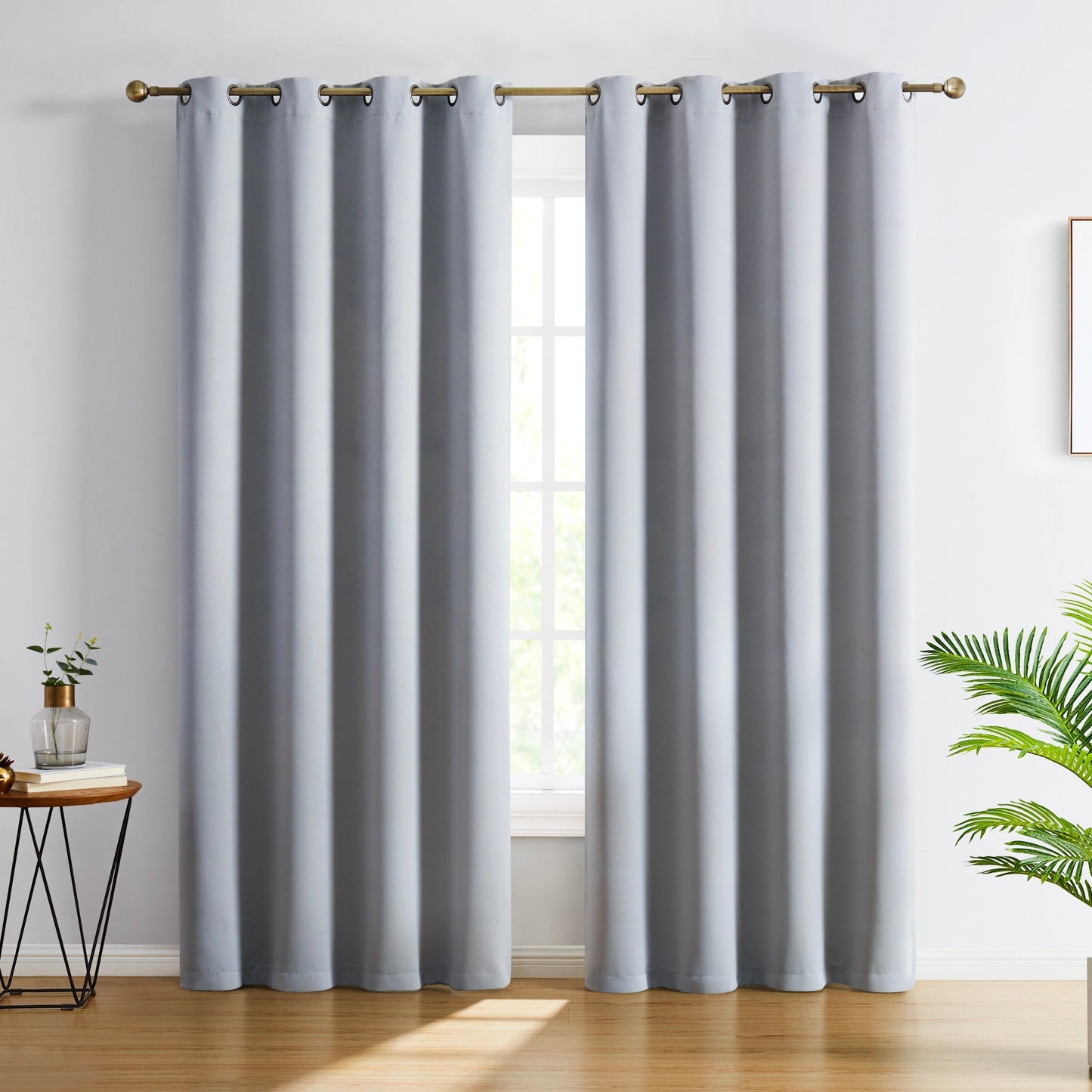 Oxford Room Darkening Grommet Curtain Panels