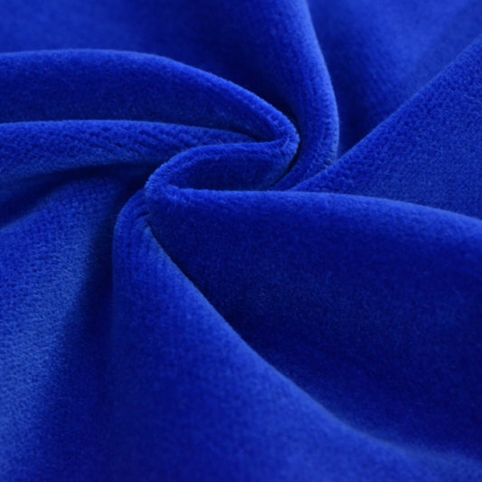 Royal Blue Velvet Curtain Drapes