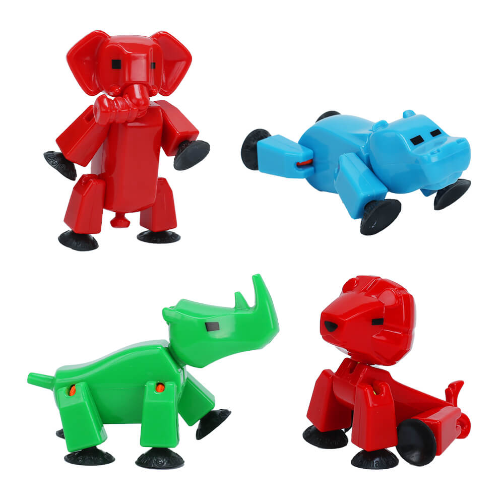 StikBot Safari Pets 4 Pack Bundle