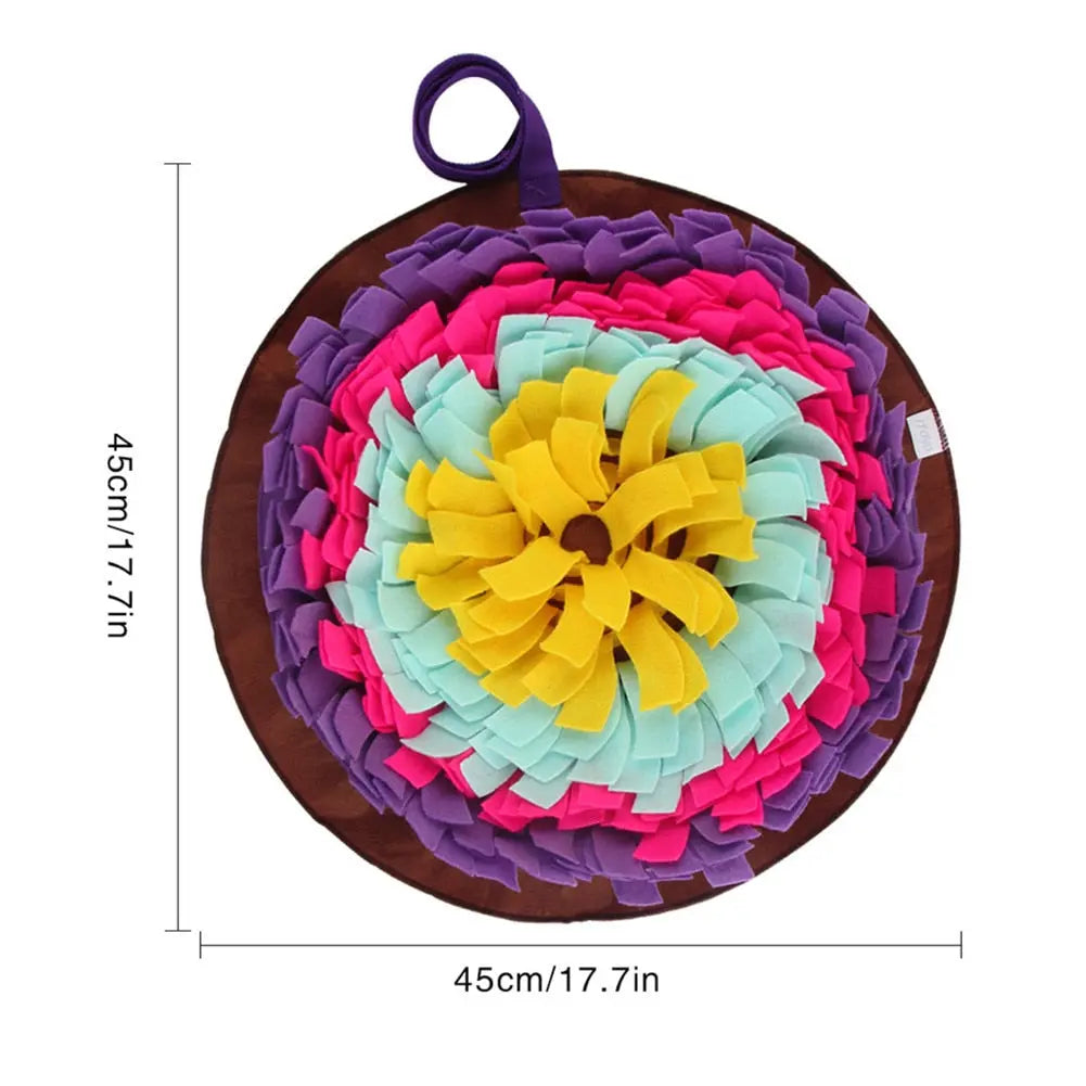 Snuffle Mat in Tray Shape Type B - Dog & Cat Toys GROOMY