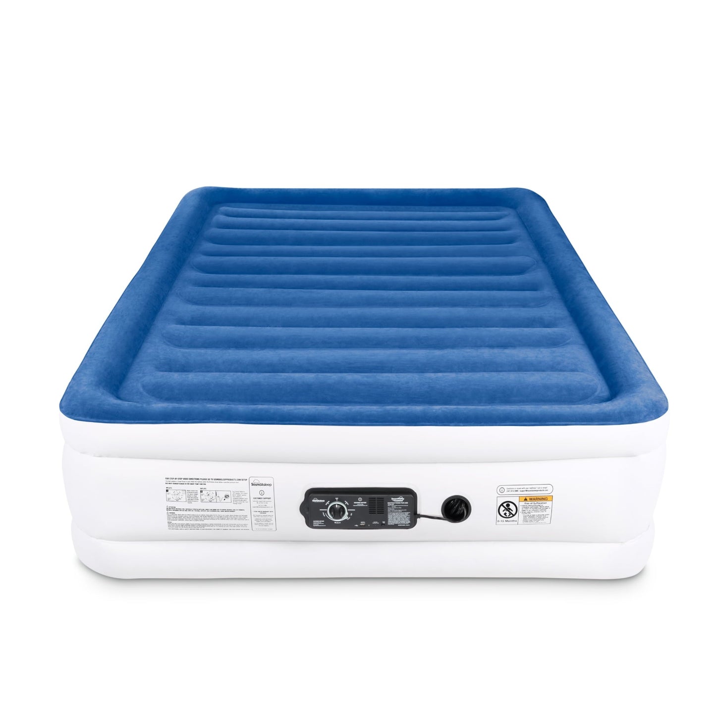 SoundAsleep CloudNine Series Luxury Air Mattress with Dual Smart Pump Technology - Queen