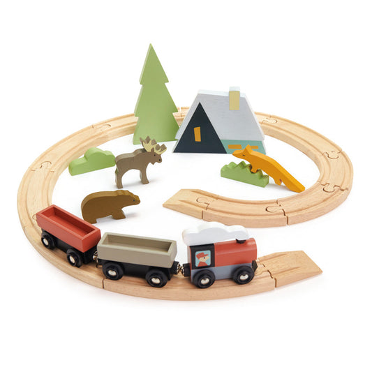 TreeTops - Starter Wooden Train Set