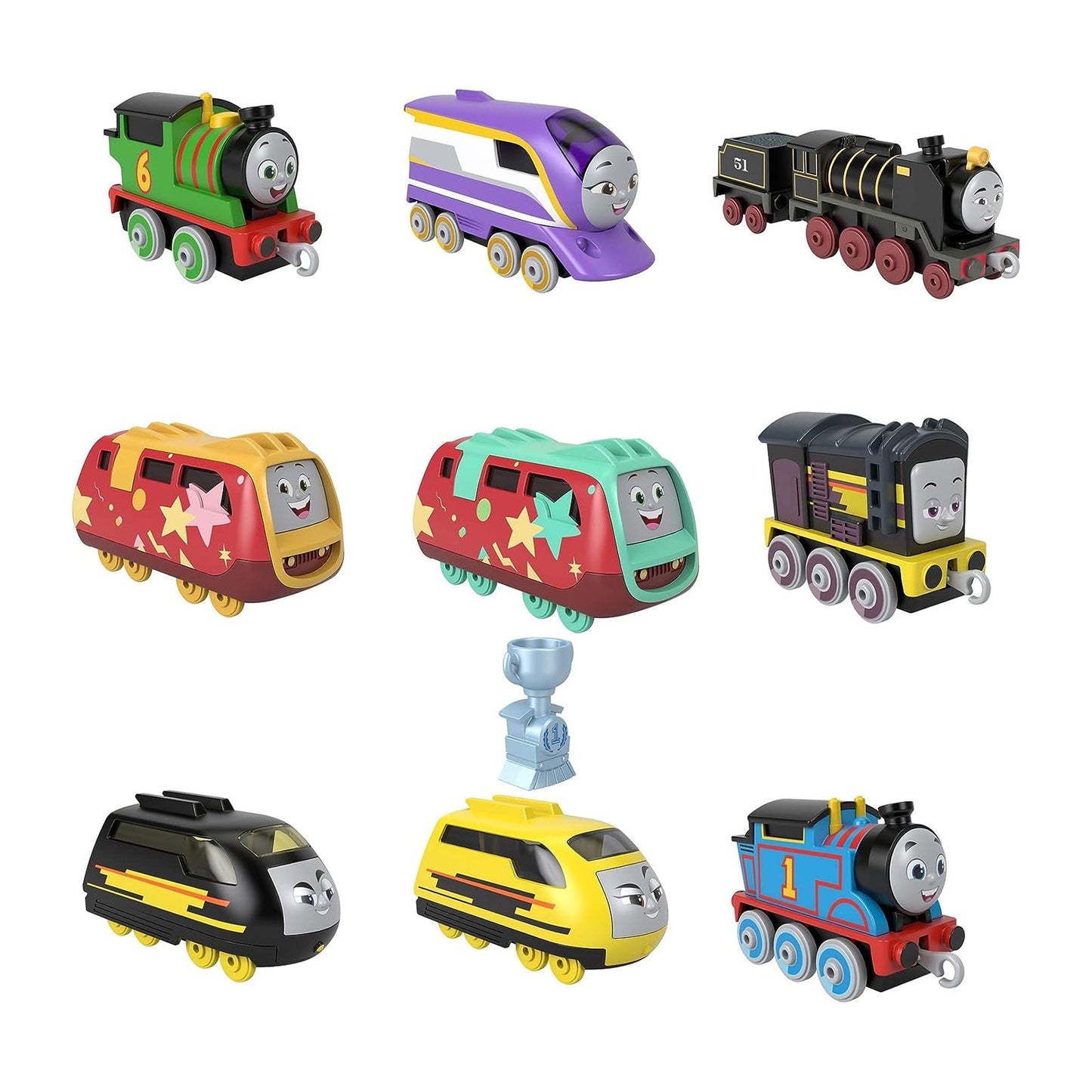 Thomas And Friends Push Along Sodor Cup Racers Set