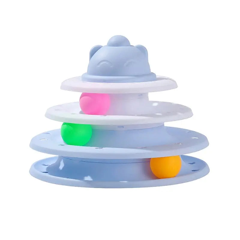 Tower of Tracks - Dog & Cat Toys GROOMY