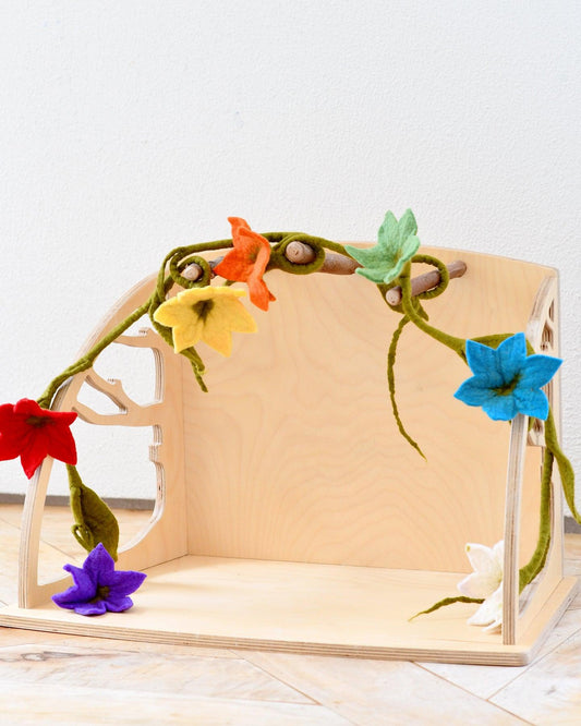 Flower Garland - Waldorf Colours of the Week