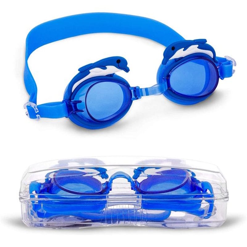 AABV 3 Pairs Kid Swim Goggles, Anti- Fog No Leaking Swimming Goggle Cartoon Sea Animal Youth Swim Glasses Diving Accessories for Teens Kids Boys Girls