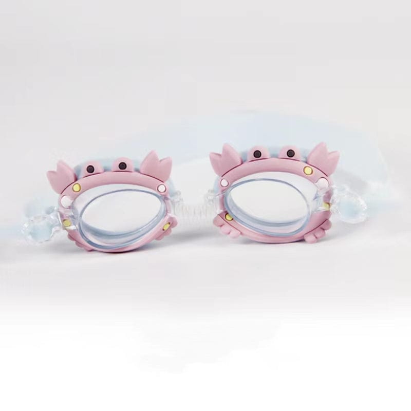 AABV 3 Pairs Kid Swim Goggles, Anti- Fog No Leaking Swimming Goggle Cartoon Sea Animal Youth Swim Glasses Diving Accessories for Teens Kids Boys Girls