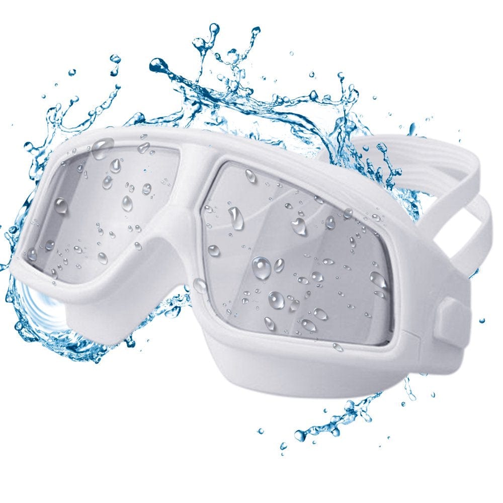 AABV Swim Goggles for Adult Youth with Soft Silicone Gasket, Anti-Fog UV Protection No Leak Clear Vision Pool Goggles