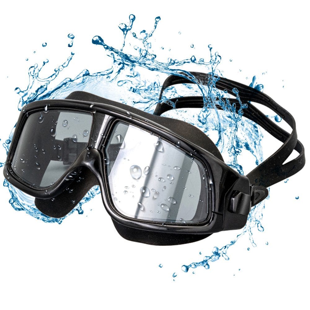 AABV Swim Goggles for Adult Youth with Soft Silicone Gasket, Anti-Fog UV Protection No Leak Clear Vision Pool Goggles