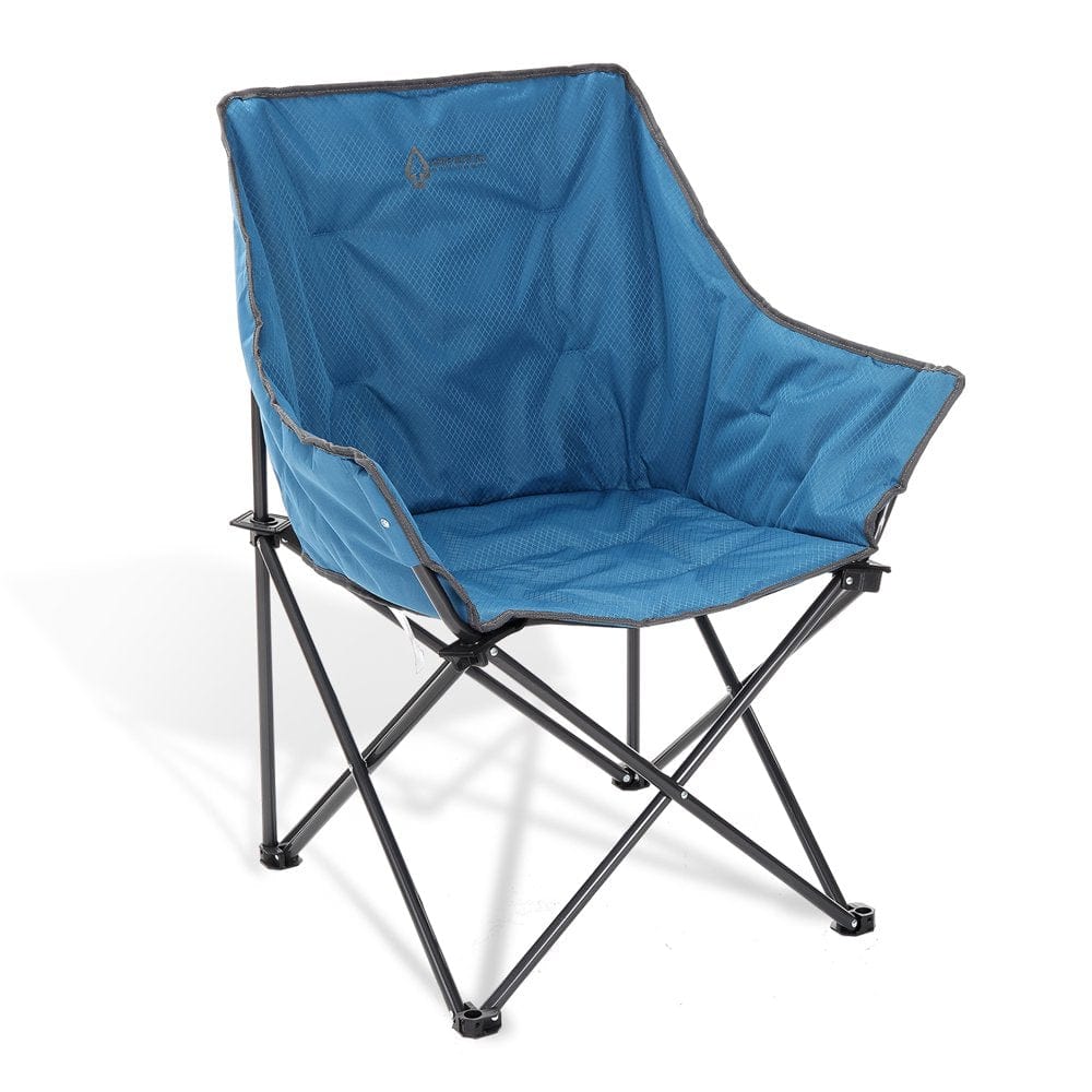 ARROWHEAD OUTDOOR Portable Folding Camping Quad Bucket Chair, Compact, Heavy-Duty, Steel Frame, Supports up to 250Lbs | Includes Carrying Bag | Usa-Based Support (Green)