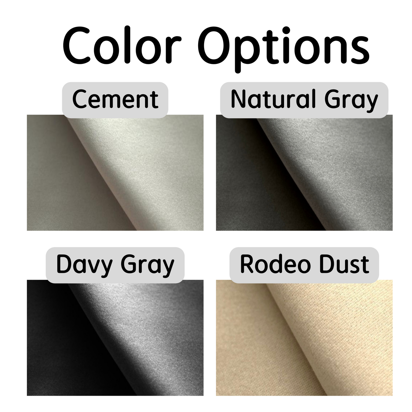 Silk Style 90% Blackout Curtain, Customize Size/Head, 1 Panel