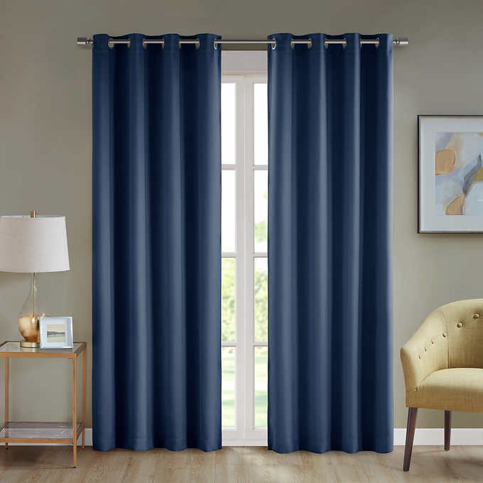 Beautyrest Black Magnetic Closure Window Panel Pair