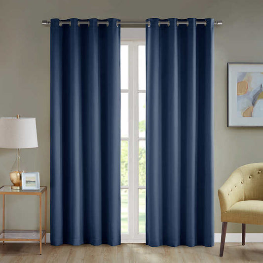 Beautyrest Black Magnetic Closure Window Panel Pair