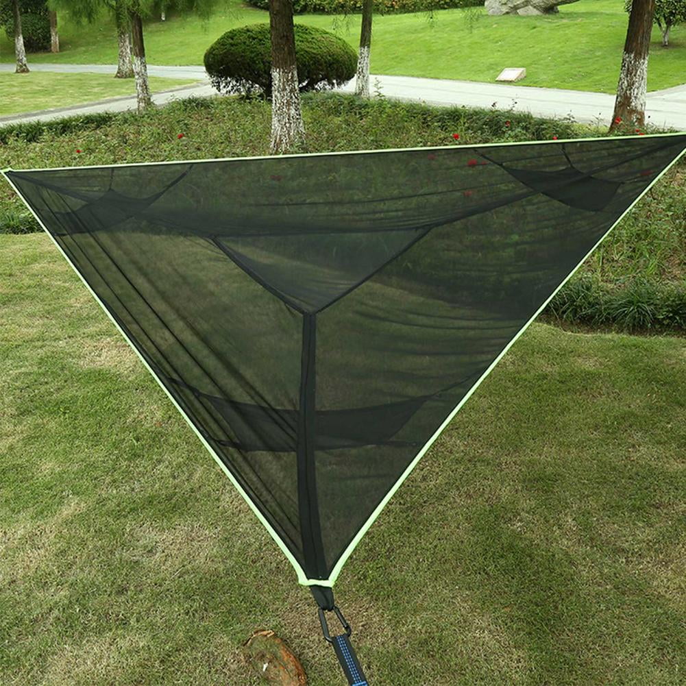 Outdoor Flat Sleep Hammock Tent Suspension Kit Camping Hammock Camping Cot Camping Hammock with Rain Fly