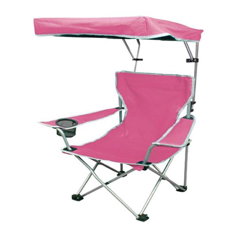 Quik Shade Kids Adjustable Canopy Camp Folding Chair - Blue
