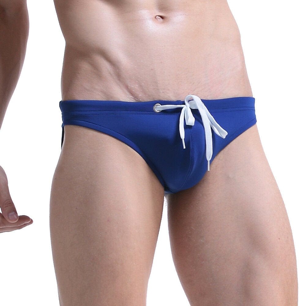 CATHERY Mens Boxer Briefs Swimming Trunks Speedos Swimwear Shorts Low Rise Underwear