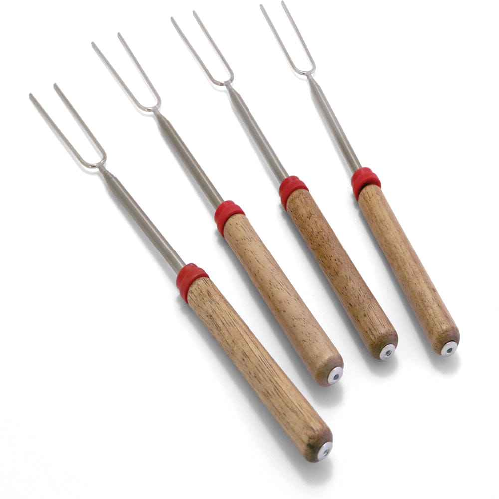 Coghlan'S Telescoping Roasting Fork, Chrome-Plated Steel, Extendable