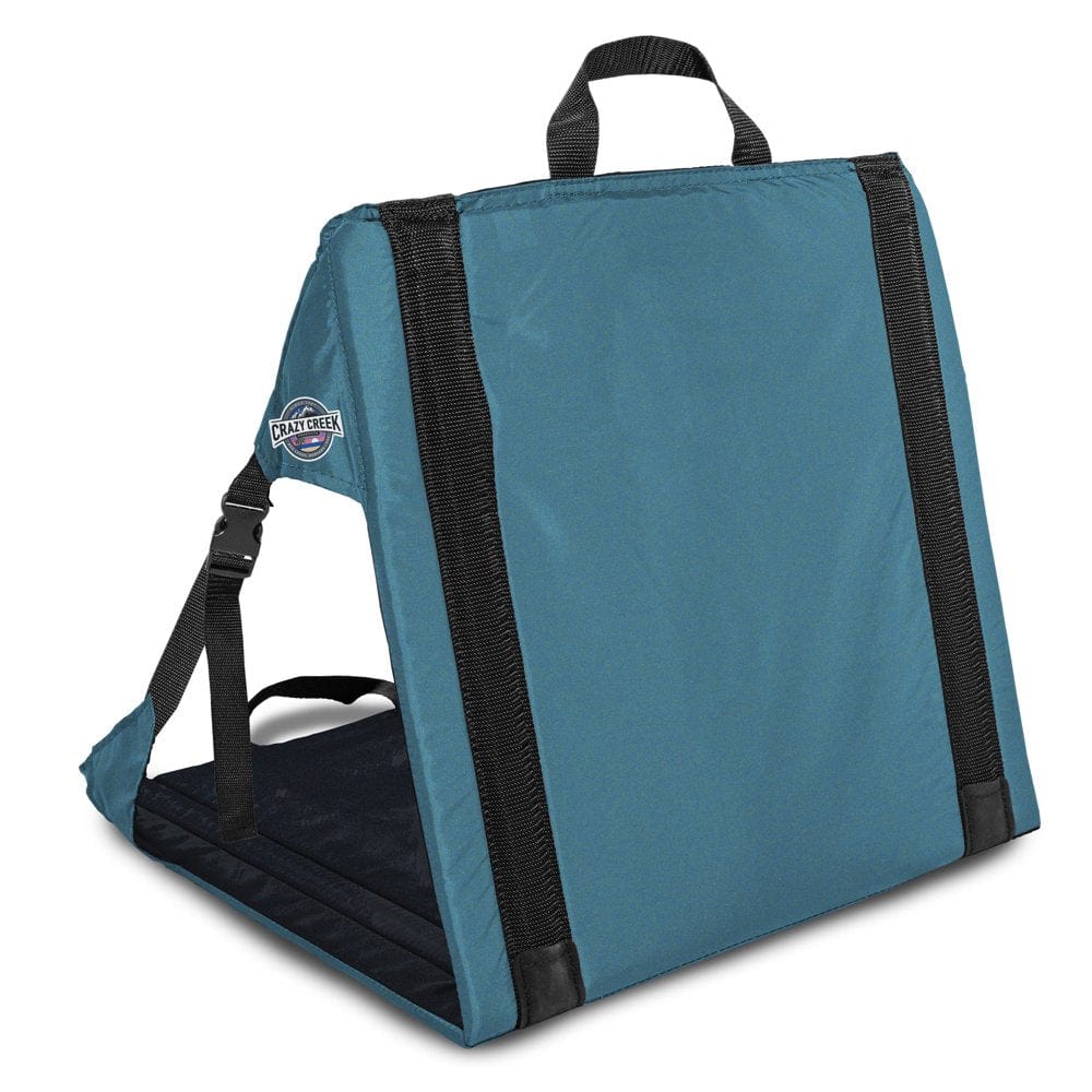 Crazy Creek the Chair Leaf Green Value Priced Seat, Portable, Handles, Lightweight, Back Support