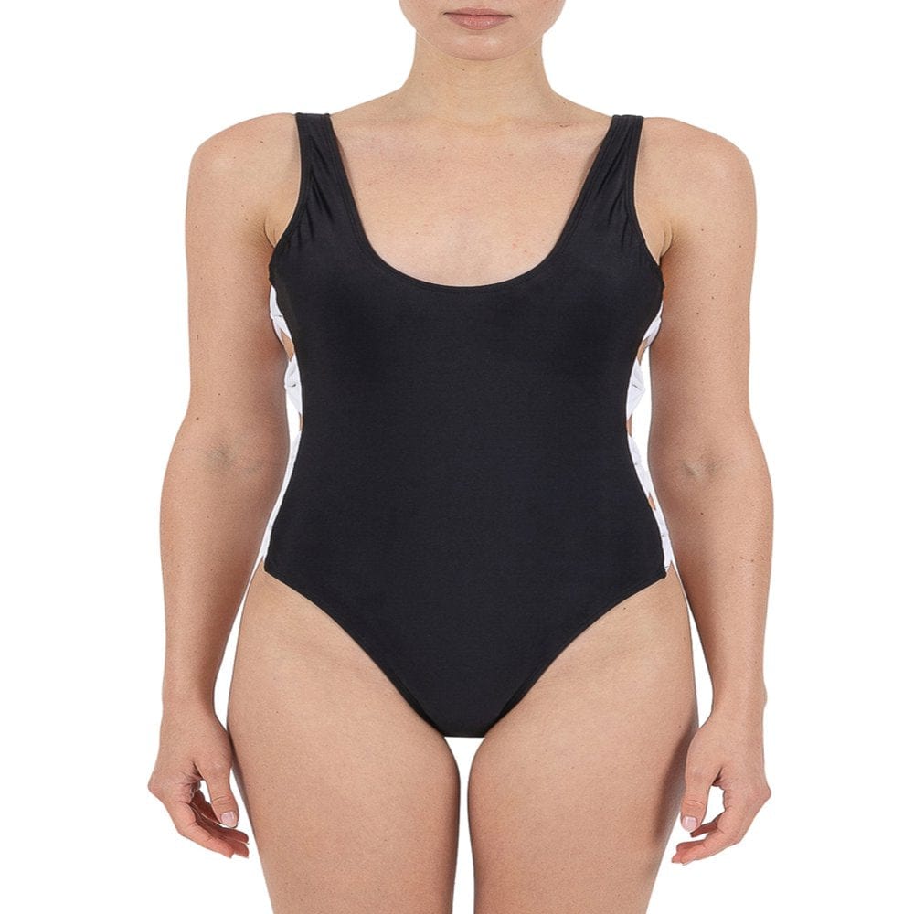 Cyn & Luca Juniors' Opal Side Bow One Piece Swimsuit