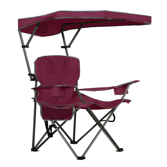 Max Shade Folding Chair - Red/Gray