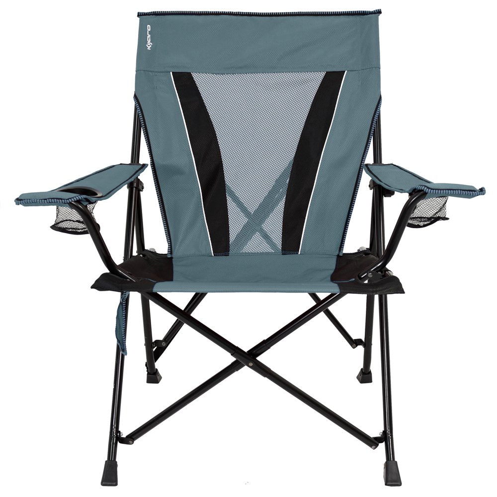 Kijaro XXL Dual Lock Camping Chair, Blue