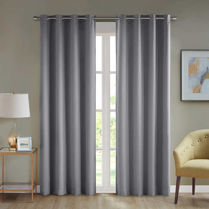 Beautyrest Black Magnetic Closure Window Panel Pair