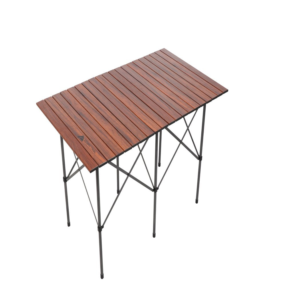 Ozark Trail Camping Table, Brown