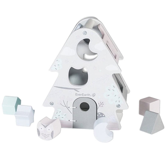 EverEarth Tree Shape Sorter - Pastel