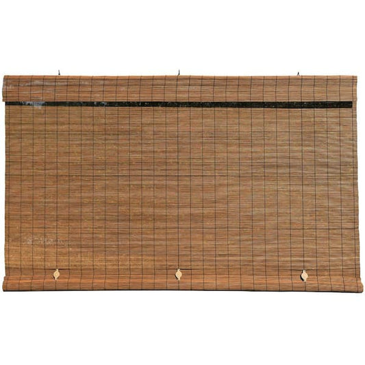 Roll-Up Shade Light Filtering Bamboo Blind 72 in. W x 72 in. L