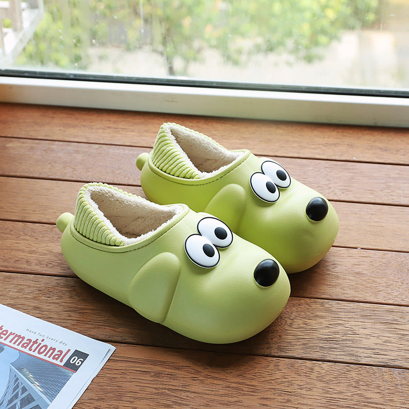 Cute Dog Winter Slippers