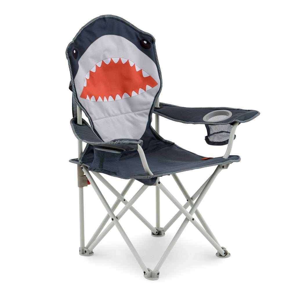 Firefly! Outdoor Gear Finn the Shark Kid'S Camping Chair - Navy/Orange/Gray Color