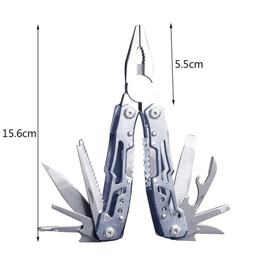 〖Follure〗Multifunctional Knife Pliers Emergency All-Steel Folding Tool with Locking Function