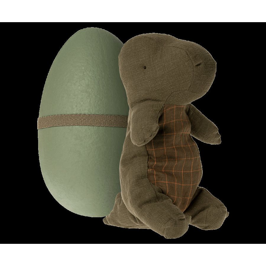 Medium Gantosaurus in Egg - Forest Green