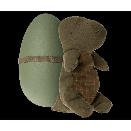 Medium Gantosaurus in Egg - Forest Green